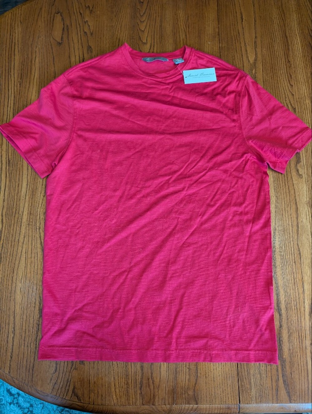 Daniel Cremieux Signature Collection Shirt - Magenta/Dark Pink - 100% Cotton - M